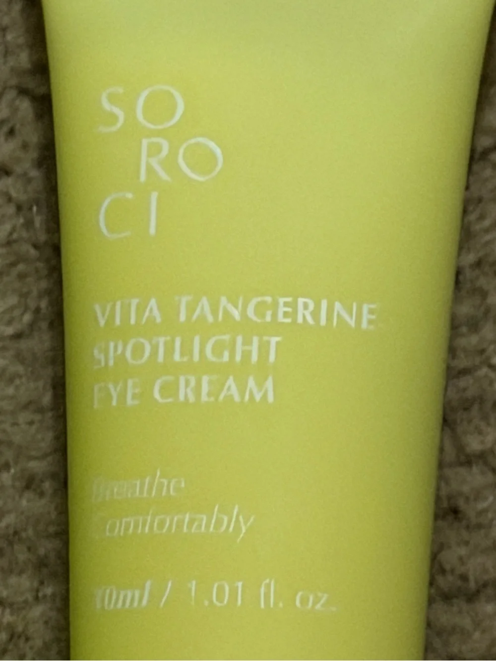 Soroci Vita-Tangerine Spotlight Eye Cream New in Package
